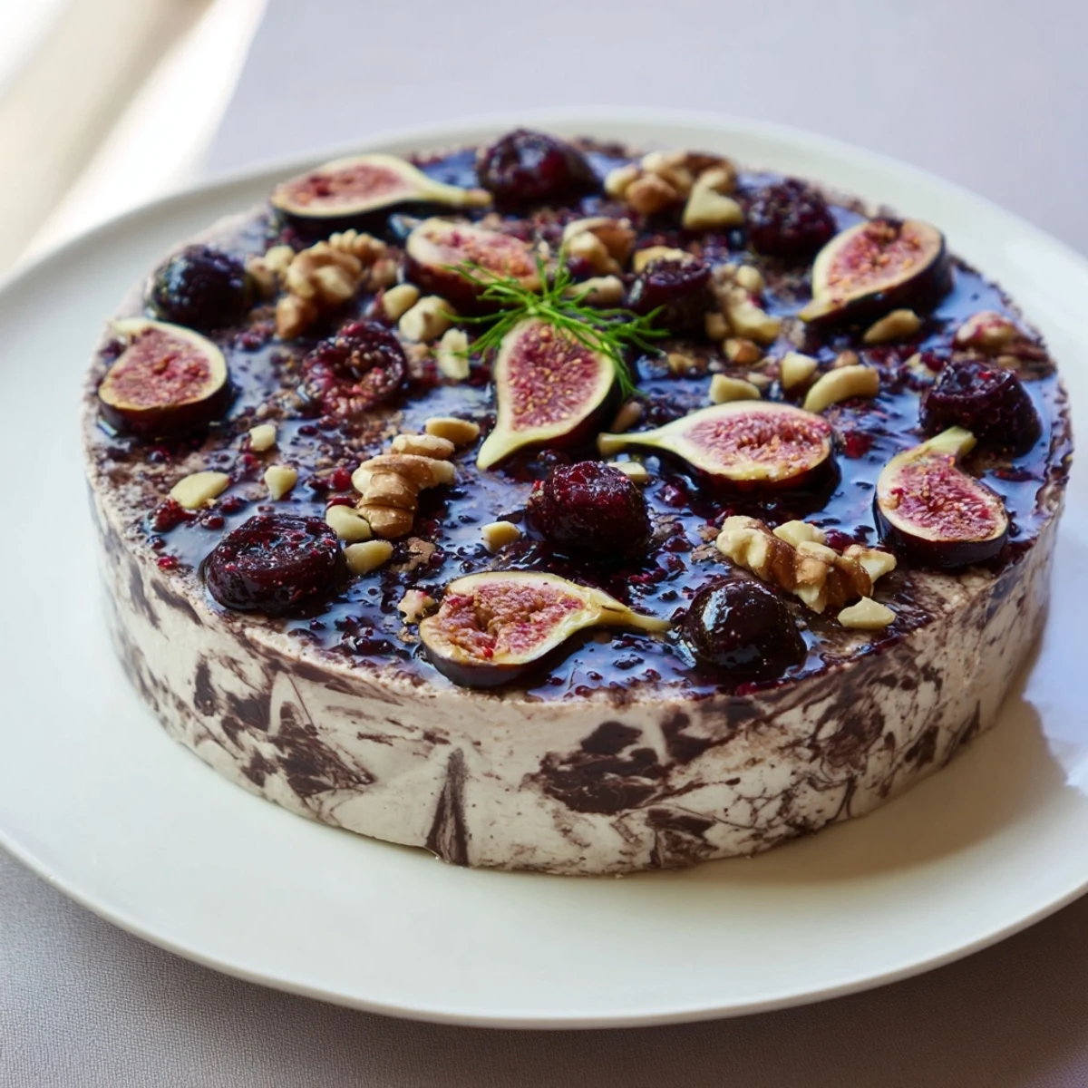 Delightful Velvet Underground appetizer: Rich pâté, sweet jams and toasted nuts create a sophisticated, gluten-free treat.