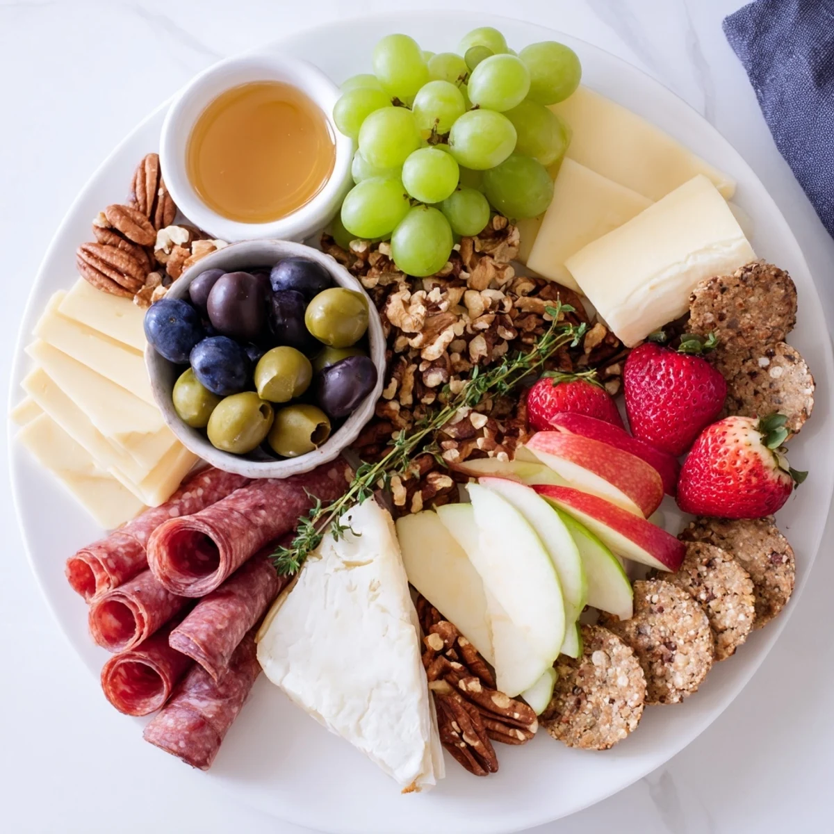 Quick Charcuterie Snack Board