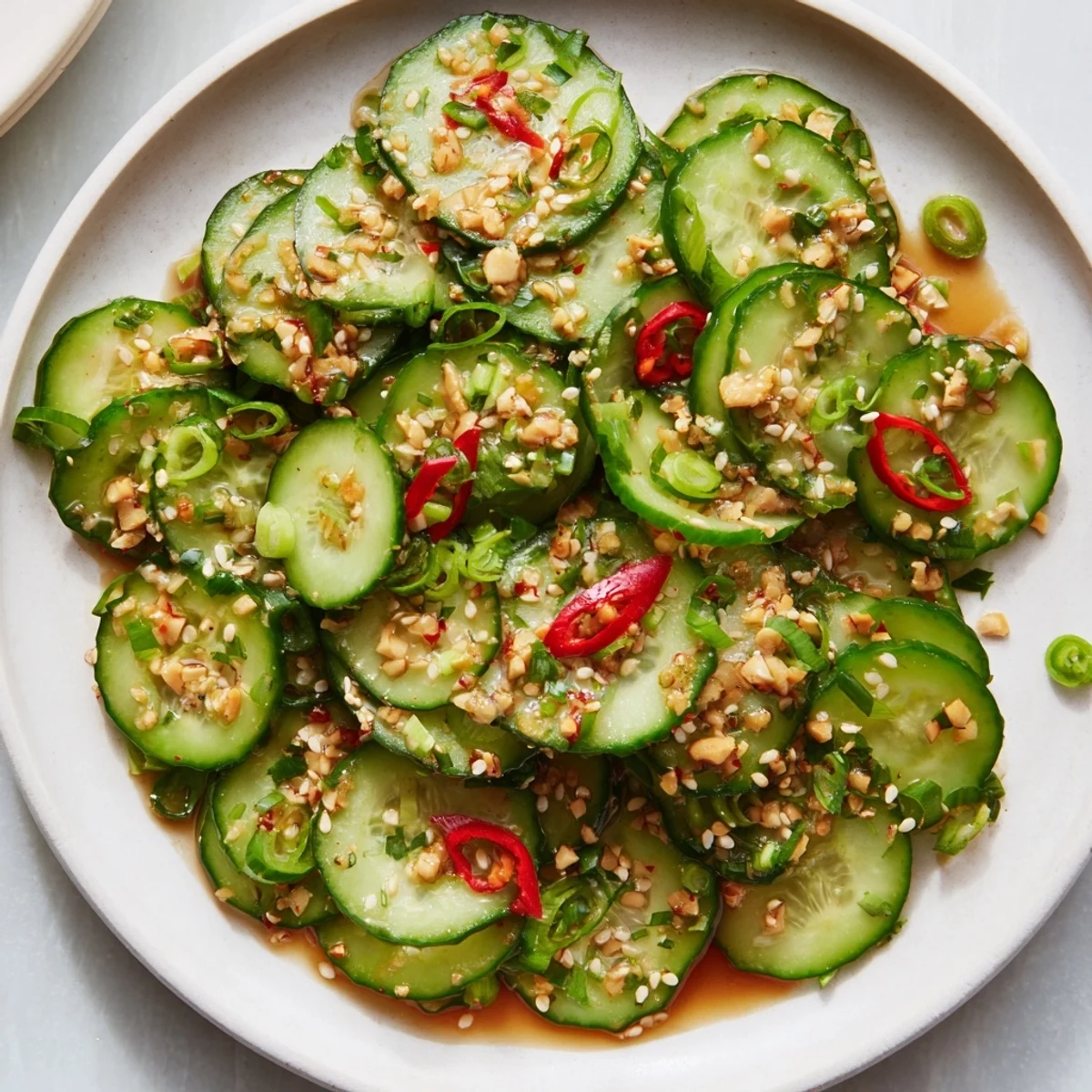 Tangy Shaken Asian-Style Salad