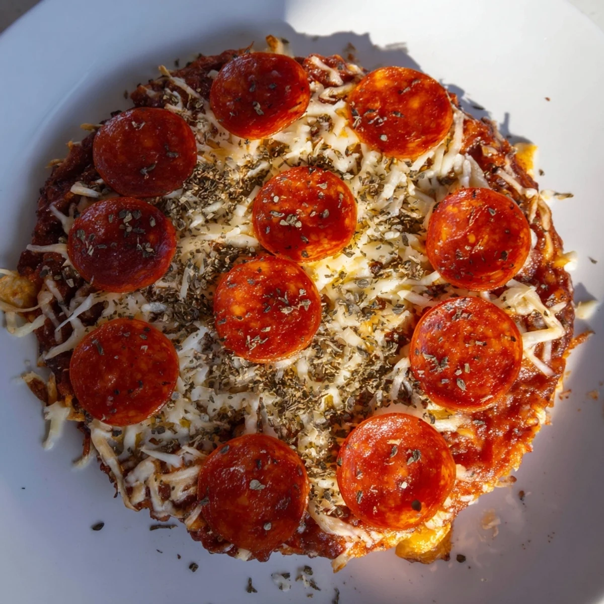 Meat Pepperoni Pizza Stack