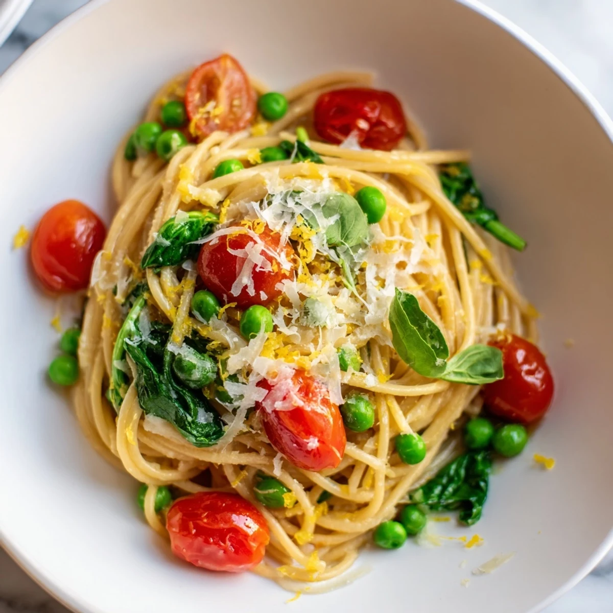 Serve this vibrant one-pot pasta directly from the skillet for a cozy, springtime vegetarian weeknight dinner.