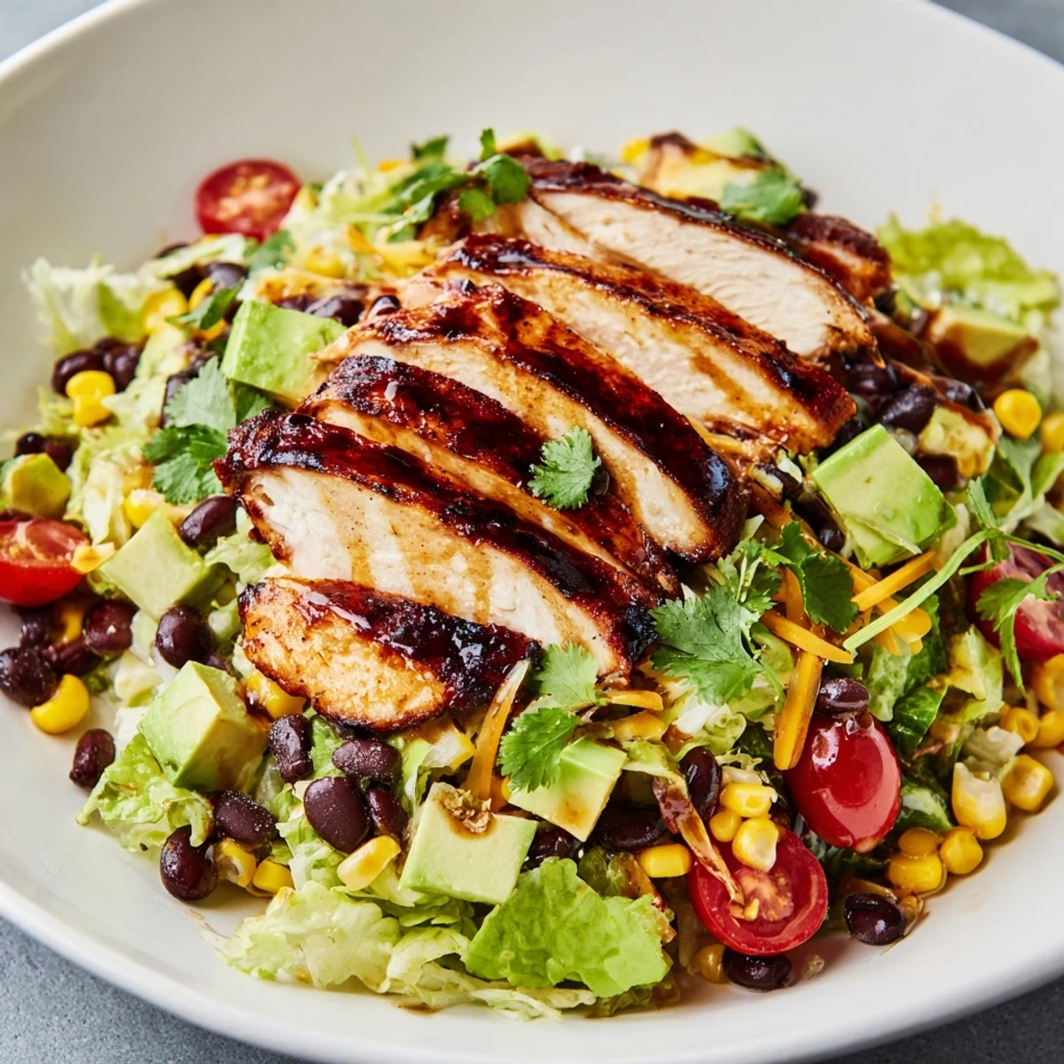 Honey Lime Chicken Taco Salad