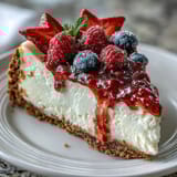 Fourth July No-Bake Cheesecake