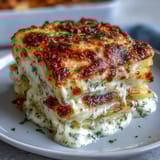 Rich, cheesy Easy Cheesy Scalloped Potatoes baked until tender, with golden edges and a savory onion aroma.