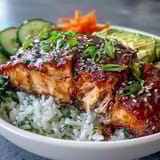 15-Minute Teriyaki Salmon Bowl