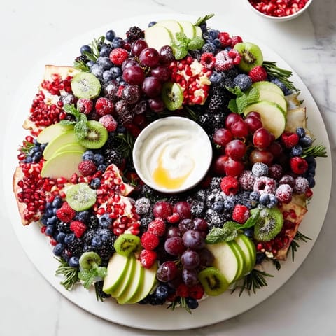 Winter Berry Wreath Board