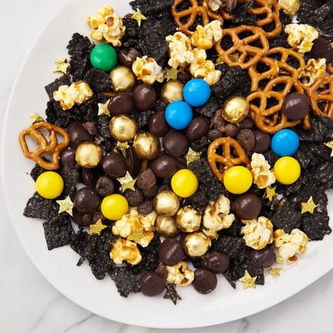 Gold and Black Midnight Snack