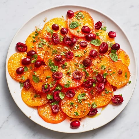 Winter Fruit Orange Cranberries