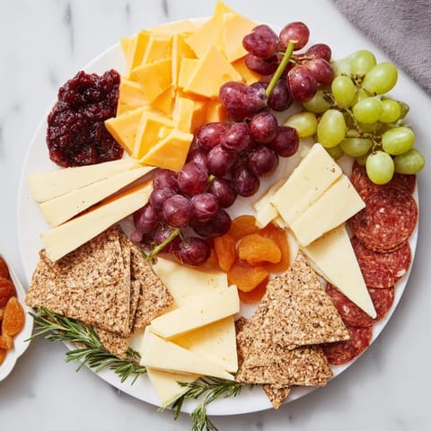 Geometric Gala Cheese Meats