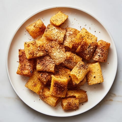 Air Fried Pasta Croutons
