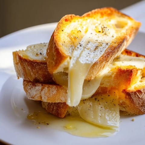 Truffle Oil Grilled Cheese