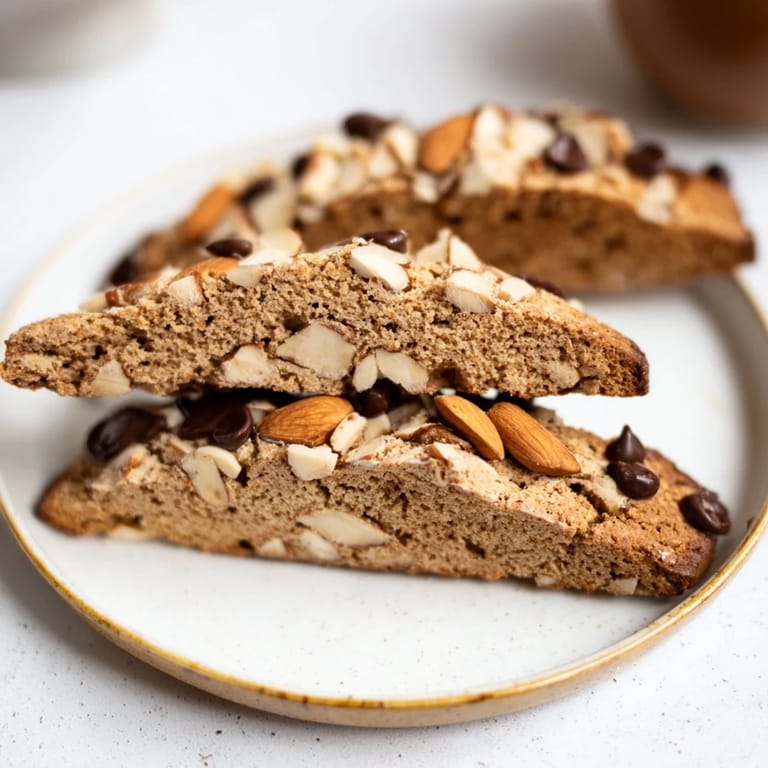 Enjoy a plate of homemade Soft Sweet Almond Biscotti alongside your favorite warm beverage.